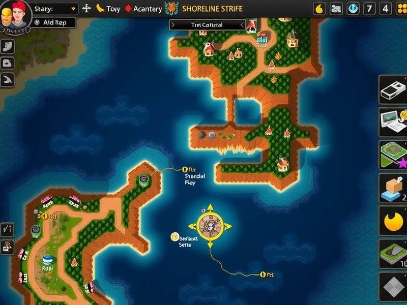 Shoreline Strife User Interface