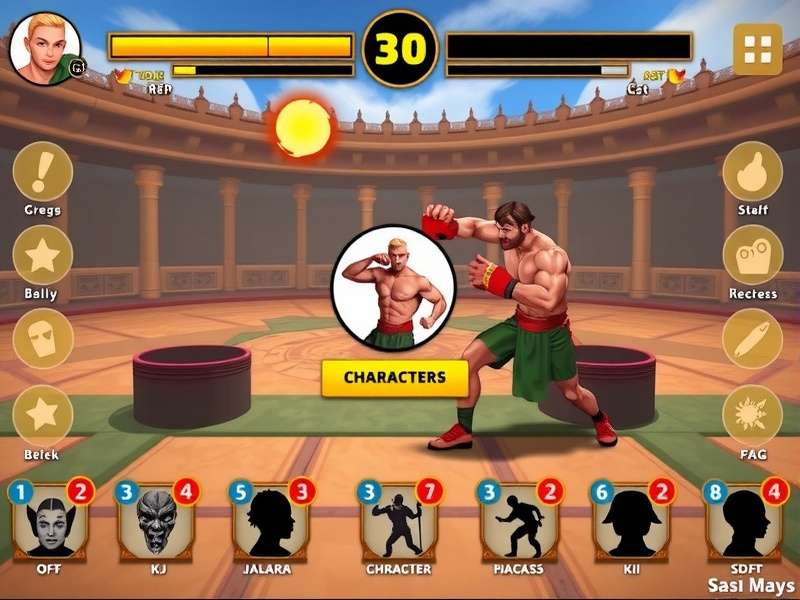 Desi Gladiator Fight Special Moves and Abilities Desi Gladiator Fight character abilities showcase