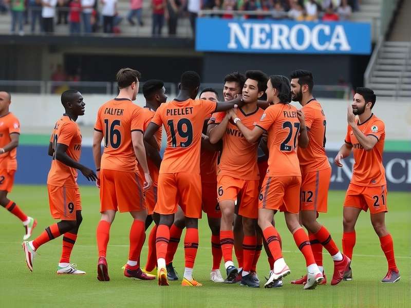 NEROCA FC Warriors Squad NEROCA FC Warriors players in action