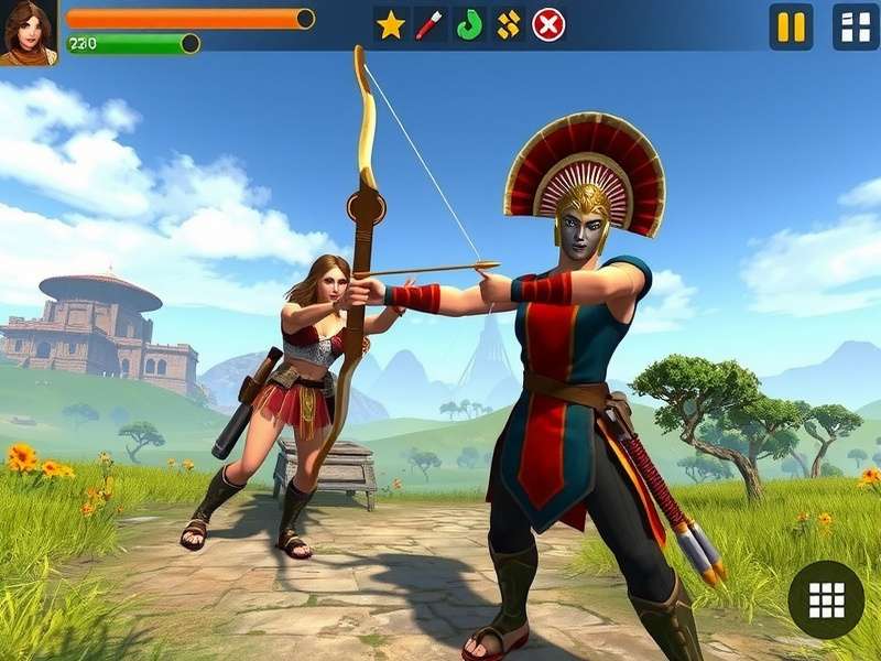 Game Control Interface - Supreme Bow Gladiator Supreme Bow Gladiator control interface demonstration