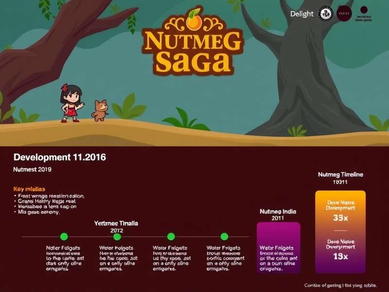 Infographic showing Nutmeg Saga India's impact on Indian gaming industry