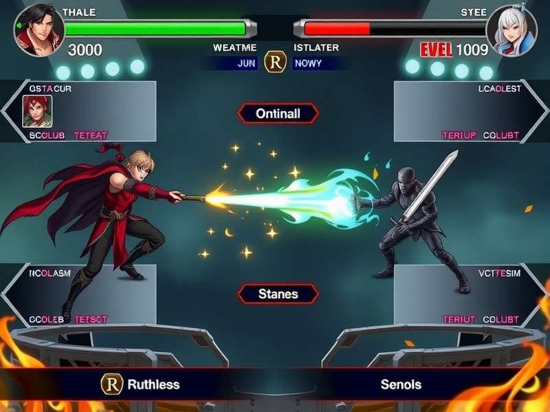 Ruthless Champion Character Roster Ruthless Champion character selection screen