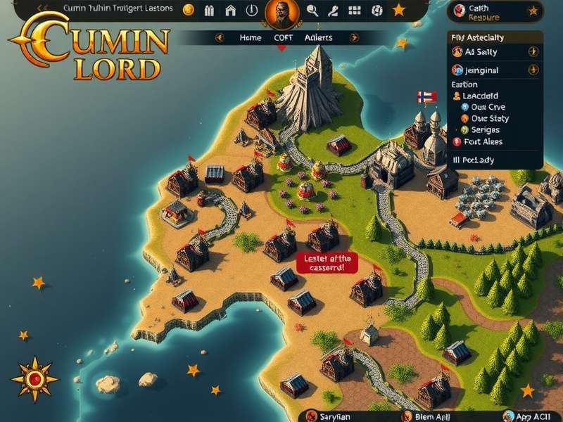 Cumin Triumph Lord alliance gameplay showing multiplayer interaction