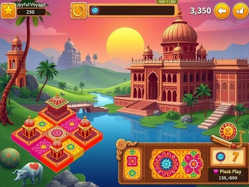 Joyful Voyage development team working on game design