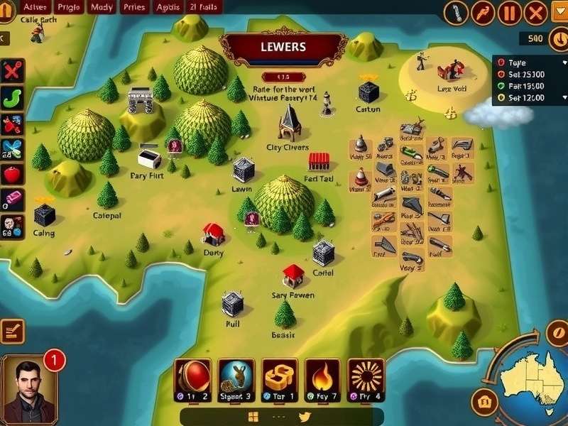 Cumin Triumph Lord gameplay screenshot showing strategic map view