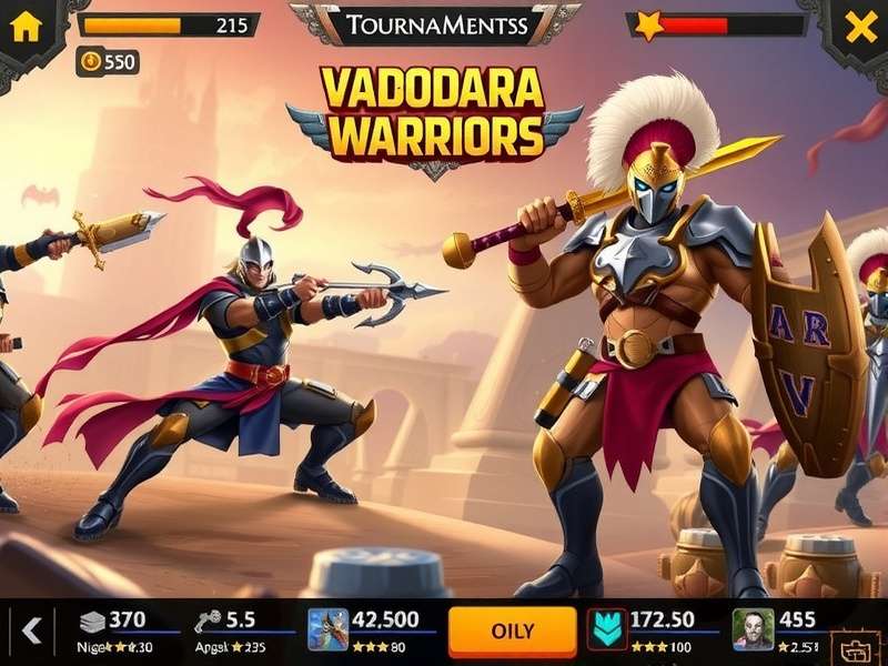 Strategic Battle Formation in Vadodara Royal Warriors Vadodara Royal Warriors Battle Scene