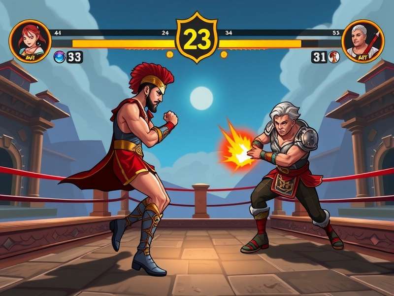 Desi Gladiator Fight Diverse Character Roster Desi Gladiator Fight character selection screen