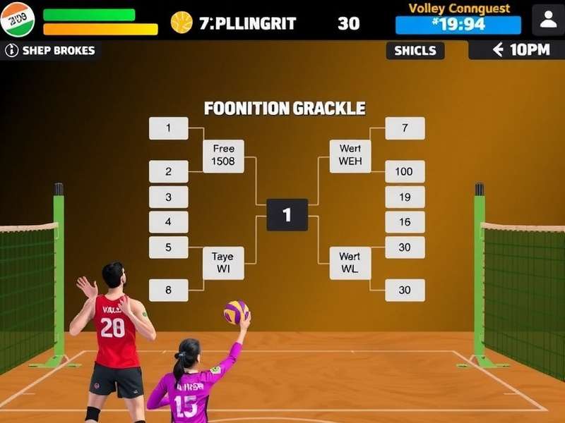 Volley Conquest India gameplay screenshot