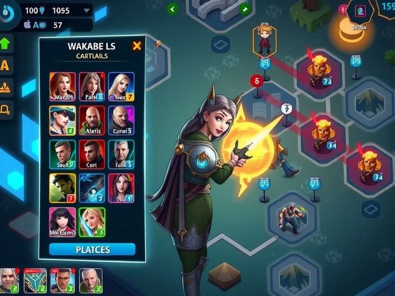 Astral Ace gameplay screenshot showing character selection and interface