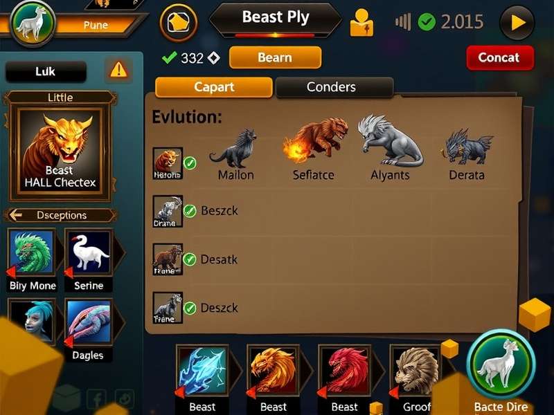 Pune Beast Master beast evolution chart