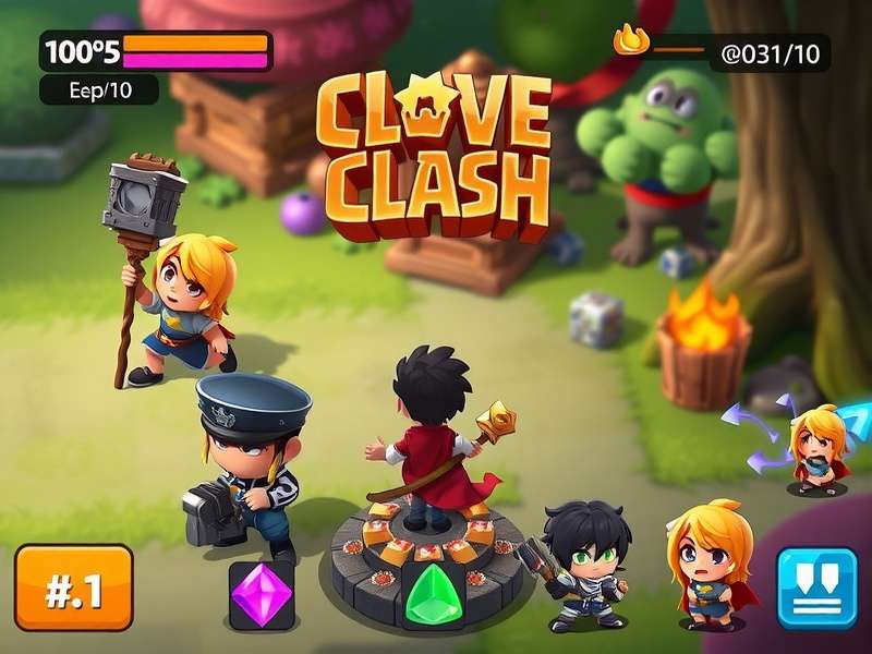 Character Selection Screen in Clove Clash Clove Clash Character Selection