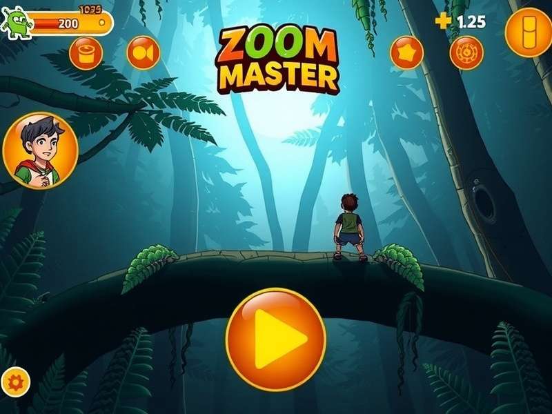 Character Selection in Jungle Zoom Master Jungle Zoom Master character selection screen showing various avatars