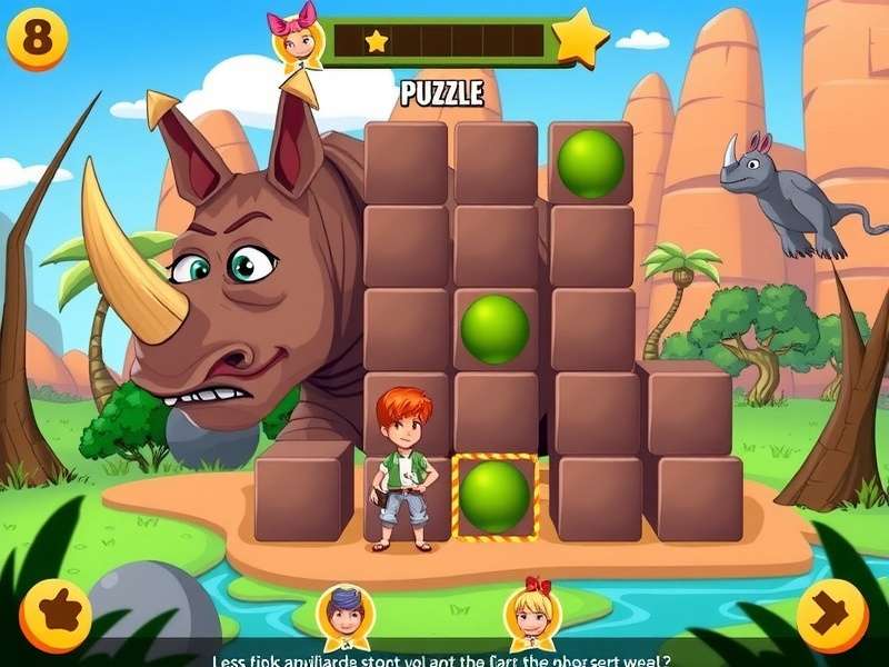 Rhino Land Explorer Main Characters Rhino Land Explorer Character Roster