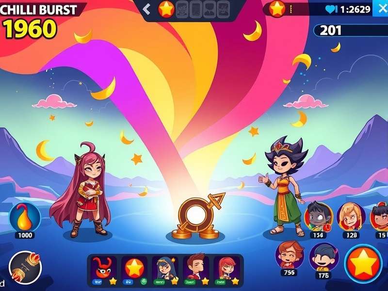 Chilli Burst Magic social features and multiplayer modes