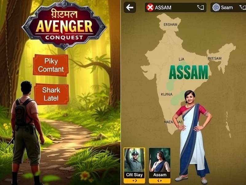 Main Characters of Assam Avenger Conquest Character lineup from Assam Avenger Conquest