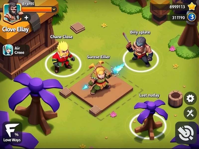 Clove Clash Main Game Screen Clove Clash Game Interface