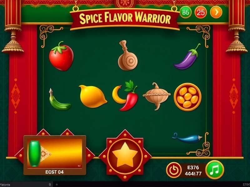 Indian Flavor Warrior Main Game Interface Indian Flavor Warrior Game Main Screen