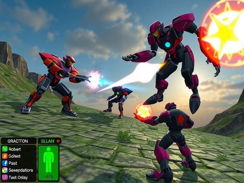 Kol Robo Siege Dominator Gameplay Kol Robo Siege Dominator gameplay screenshot showing robot battle