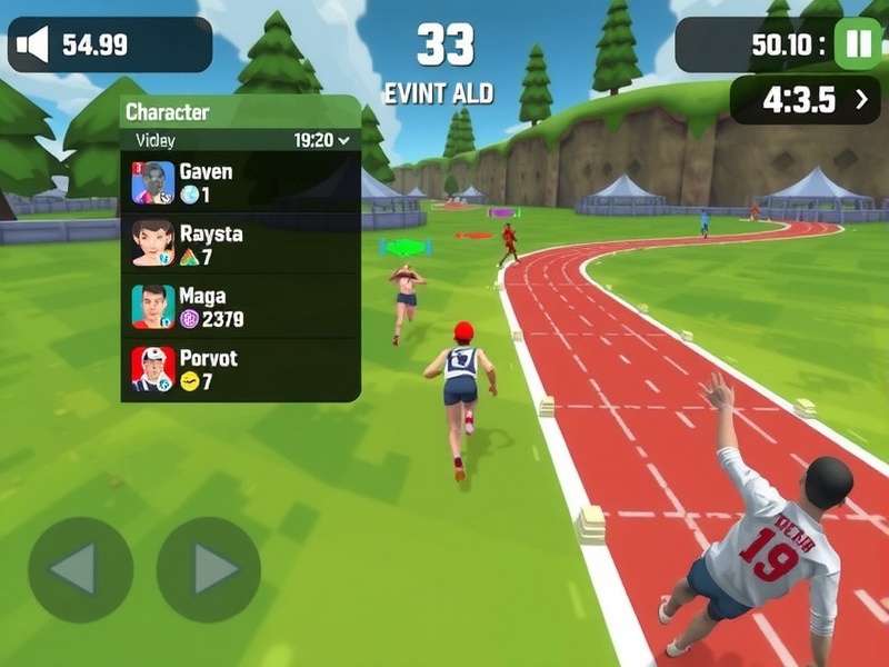 Legendary Sprinter Multiplayer Race Action Legendary Sprinter multiplayer race gameplay