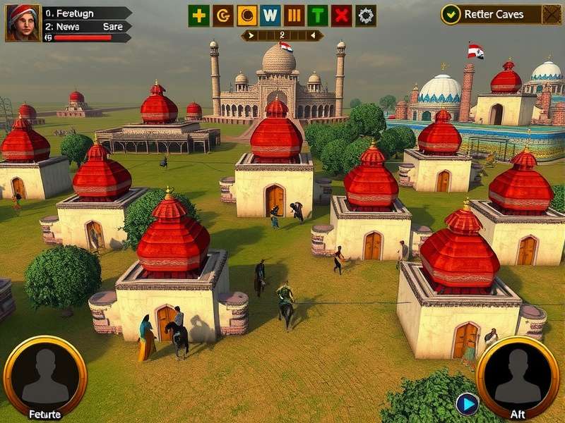 Historical Battlefield Recreation in Indian War Master Historical Indian battlefield recreation in Indian War Master