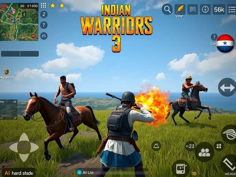 Strategic Planning in PUBG Indian Warrior 3 PUBG Indian Warrior 3 map strategy planning