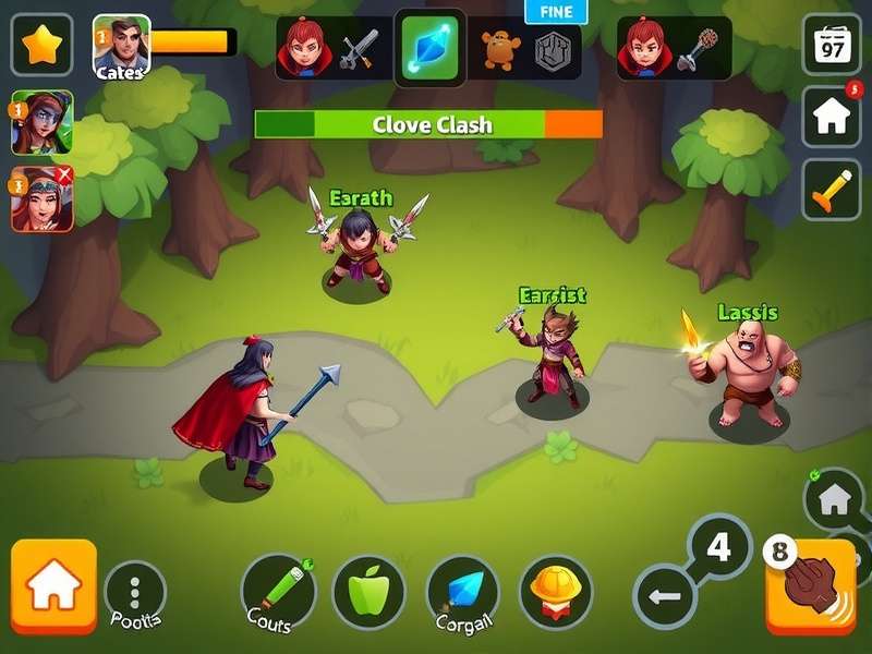 Intense Battle in Clove Clash Clove Clash Battle Scene