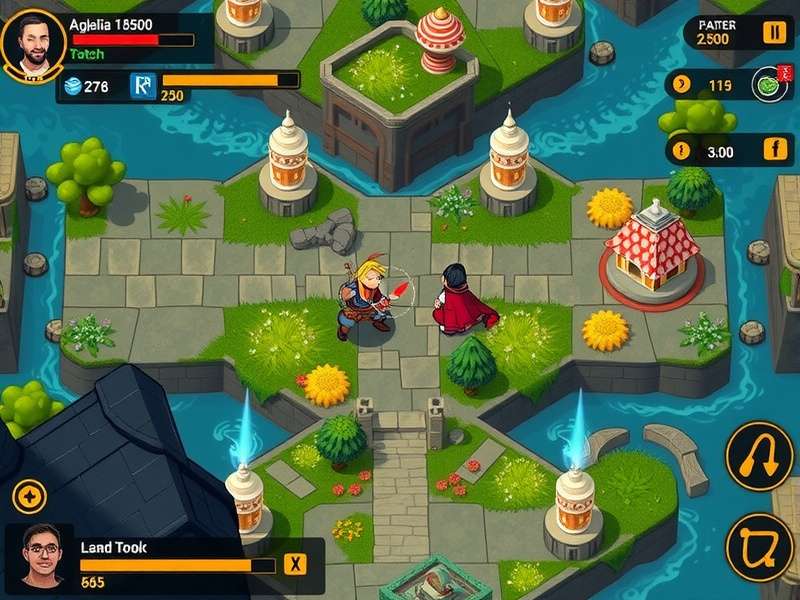 Game Strategy Map Araria Avenger strategy guide showing map and resources