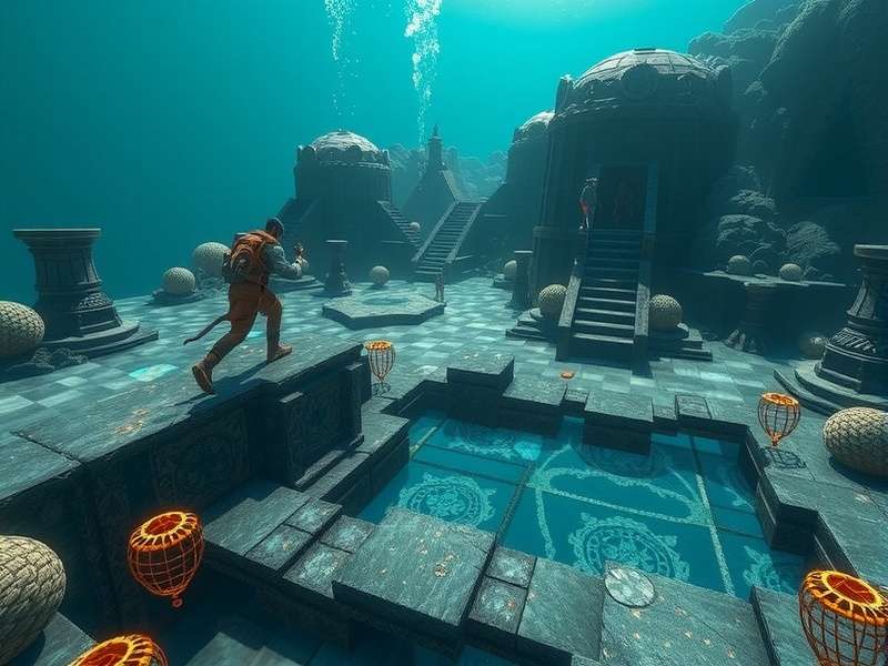 Oceanic Enigma underwater gameplay scene
