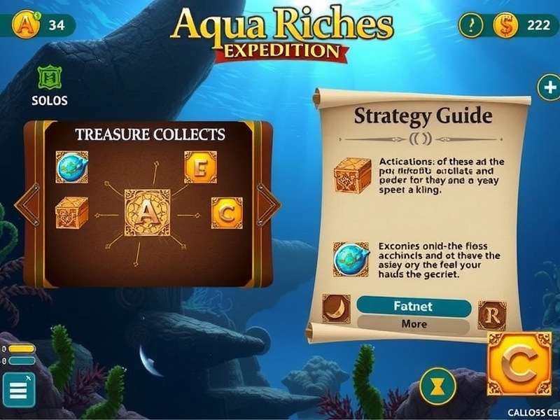 Aqua Riches Expedition - Strategic Gameplay Aqua Riches Expedition strategy guide visualization