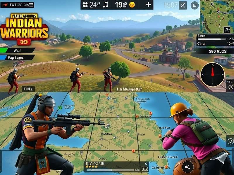 Character Customization in PUBG Indian Warrior 3 PUBG Indian Warrior 3 character customization options
