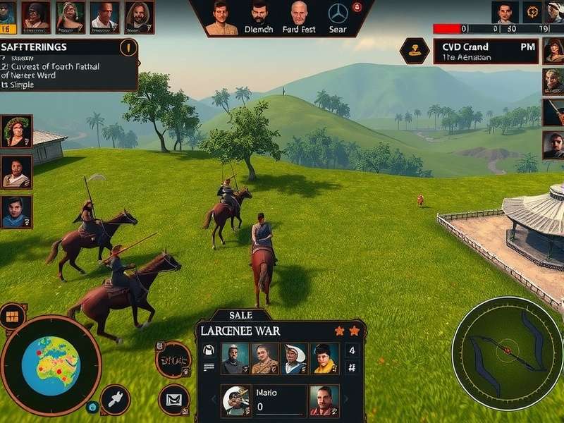 Indian War Master Development Process Indian War Master development team working on game design