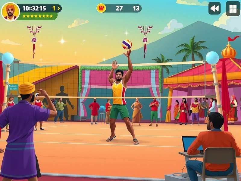 Cultural Festival Event in Punjabi Volley Hero Punjabi Volley Hero festival event showcasing cultural elements