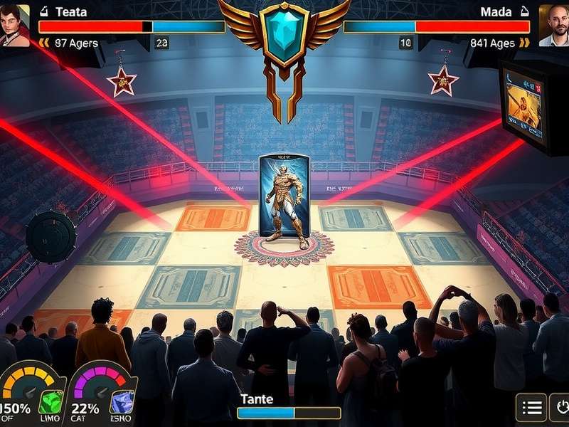 Dominator Titan Gladiator esports tournament with live audience