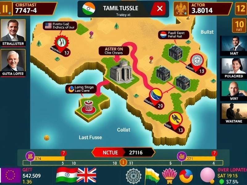 Tamil Nadu Tussle Economic Strategy Tamil Nadu Tussle economic strategy visualization