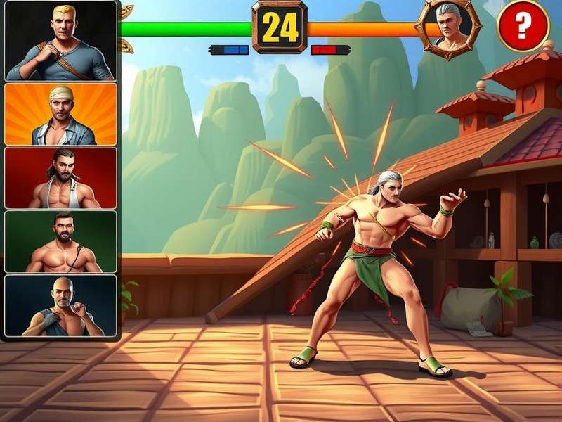 Goa Fight Master gameplay screenshot showing character combat