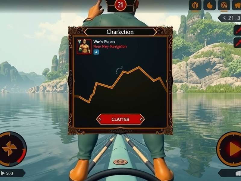 Rishikesh Tide Titan Gameplay Rishikesh Tide Titan gameplay showing river navigation