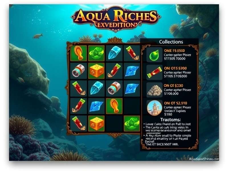 Aqua Riches Expedition - Underwater Exploration Aqua Riches Expedition underwater gameplay scene