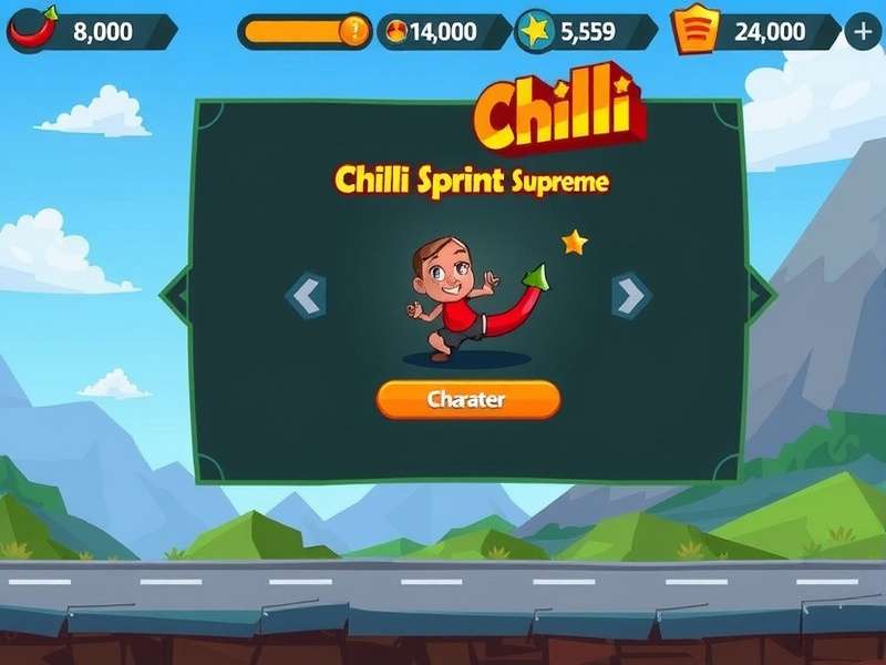 Chilli Sprint Supreme Gameplay Chilli Sprint Supreme gameplay screenshot