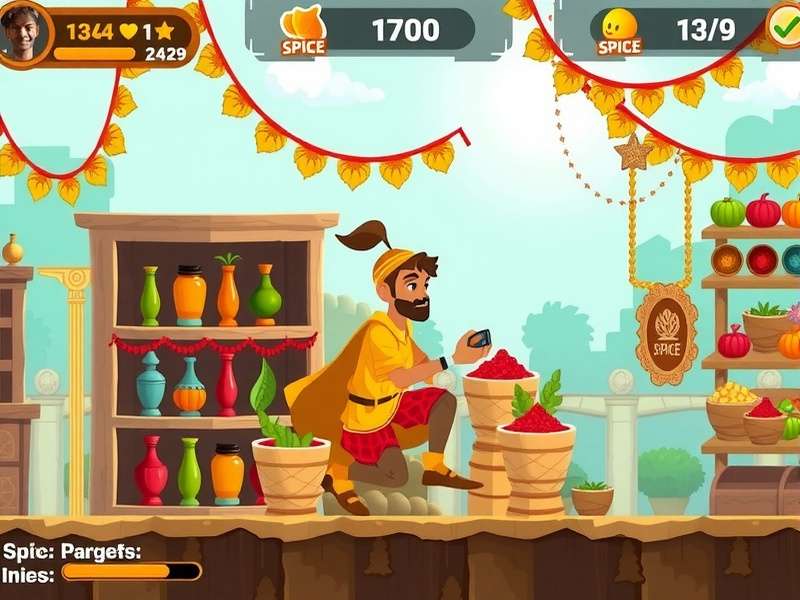 Spice Queen Priya Spice Queen Priya character from Spice Surge Run