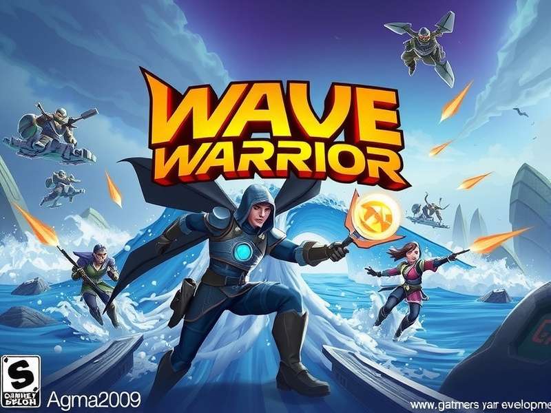 Wave Warrior Game Main Screen