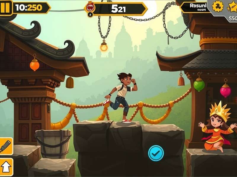 Raju the Runner Raju the Runner character from Spice Surge Run