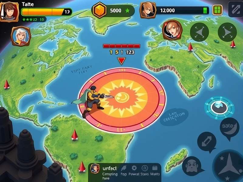 Laya Heroic Saga - Expansive Game World Laya Heroic Saga world map showing different regions