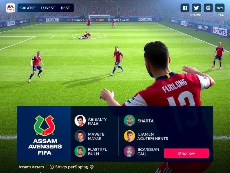 Assam Avengers FIFA team management and strategy screen