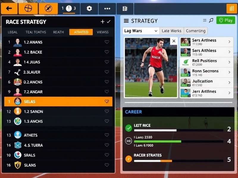 Middle Distance Maestro career progression interface