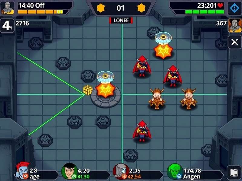 Ginger Defender Advanced gameplay screenshot showing strategic tower placement