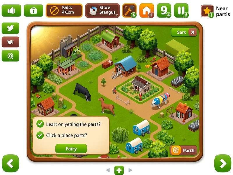 Green Farm 3 community features and social interactions