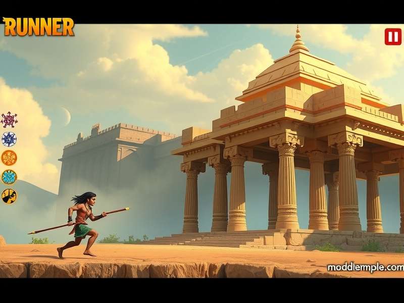 Modhera Temple Runner character customization options