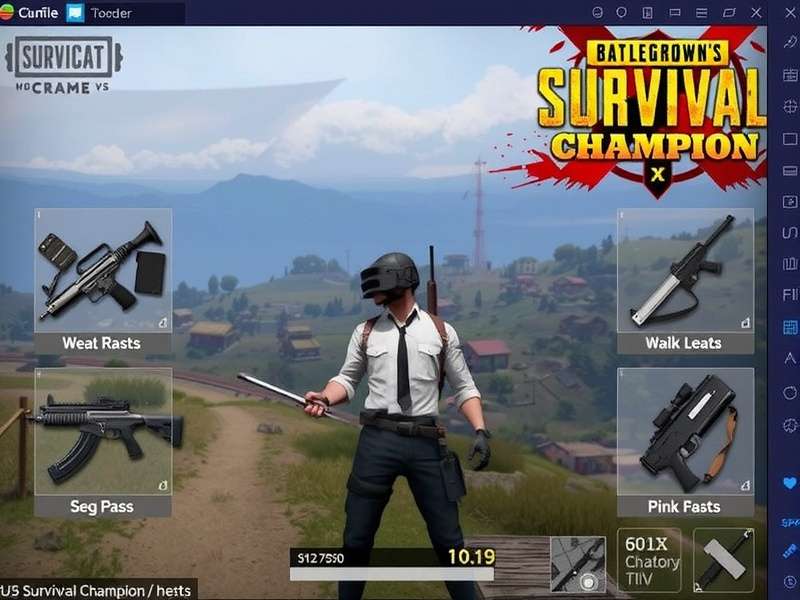PUBG Survival Champion X Intense Battle PUBG Survival Champion X Gameplay Screenshot