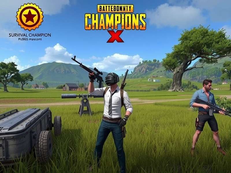 PUBG Survival Champion X Battlefield Map PUBG Survival Champion X Map Overview