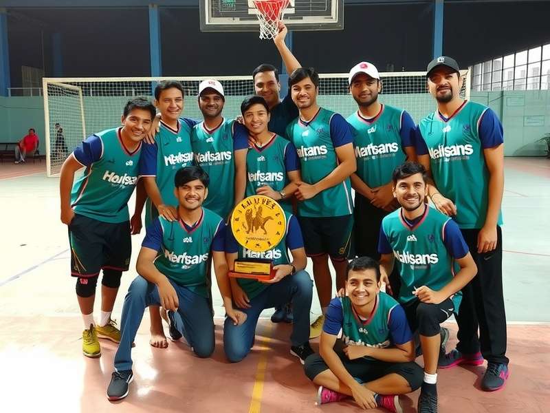 Early Days of Mehsana Mavericks Mehsana Mavericks early team photo